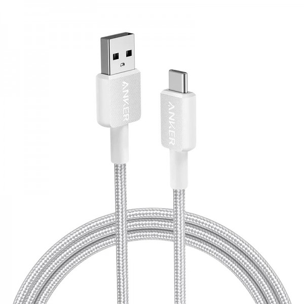 کابل انکر Anker 322 USB-A to USB-C طول ۱۸۰ سانتی متر مدل A81H6