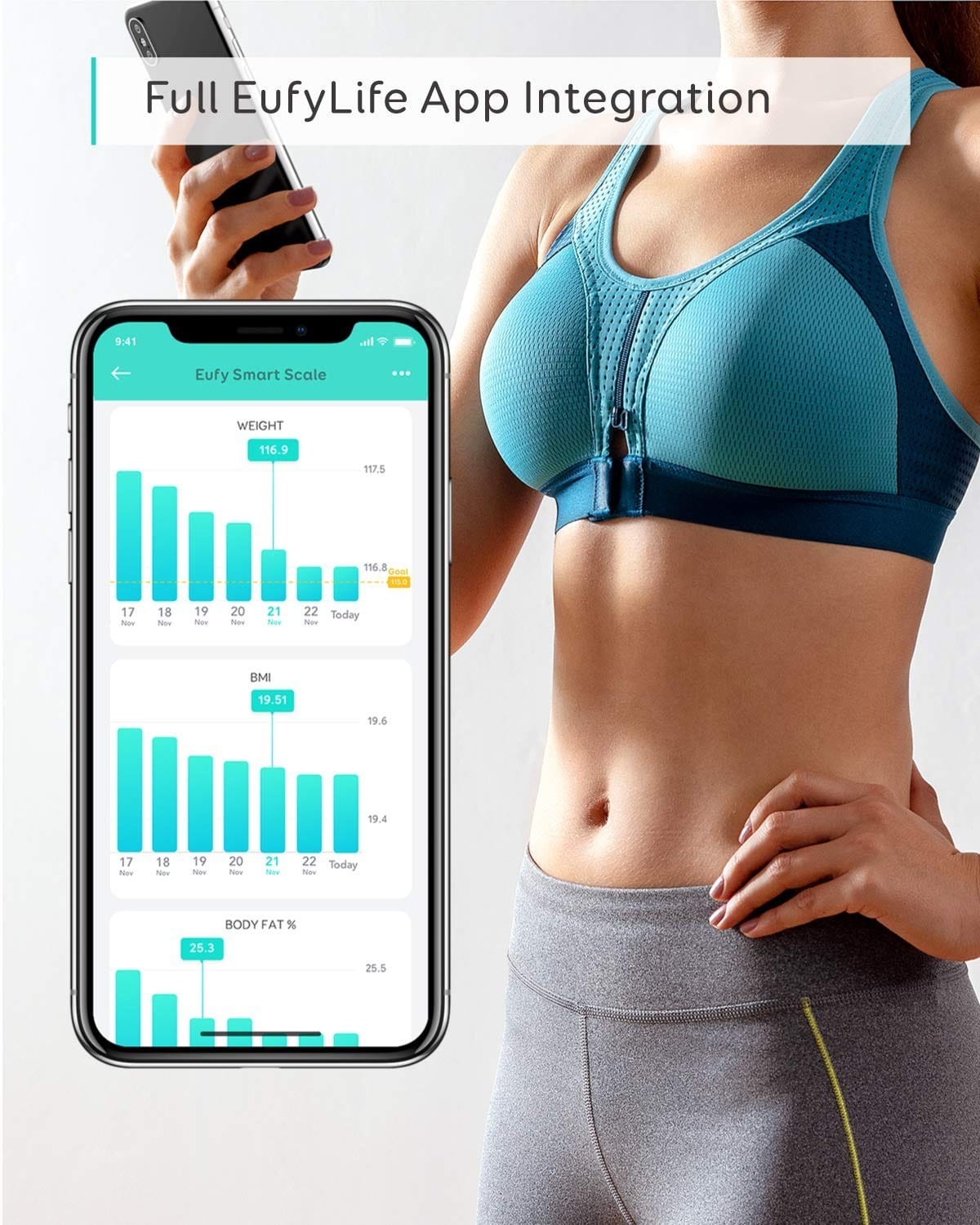 ترازو هوشمند Eufy Smart Scale C1 مدل T9146