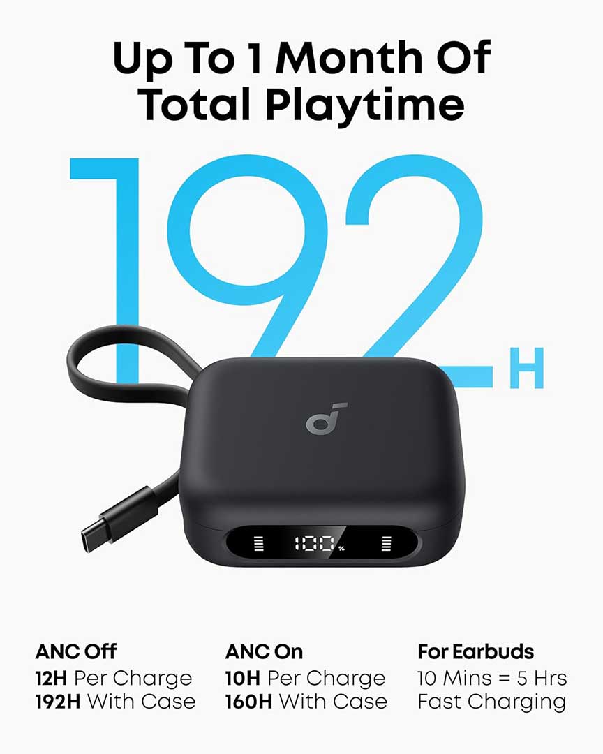 ایربادز بی سیم انکر مدل ANKER Soundcore True Wireless Earbuds P41i A3937
